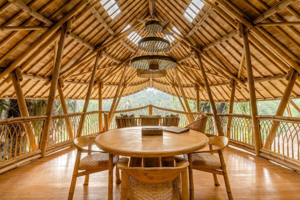 Aura House 2Bds Eco Bamboo House, Pool, River View Bringkit Экстерьер фото