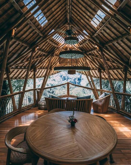 Aura House 2Bds Eco Bamboo House, Pool, River View Bringkit Экстерьер фото